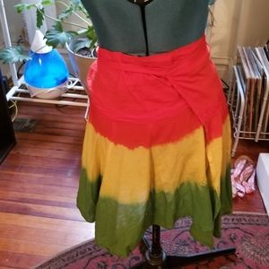 Wrap Rasta Skirt